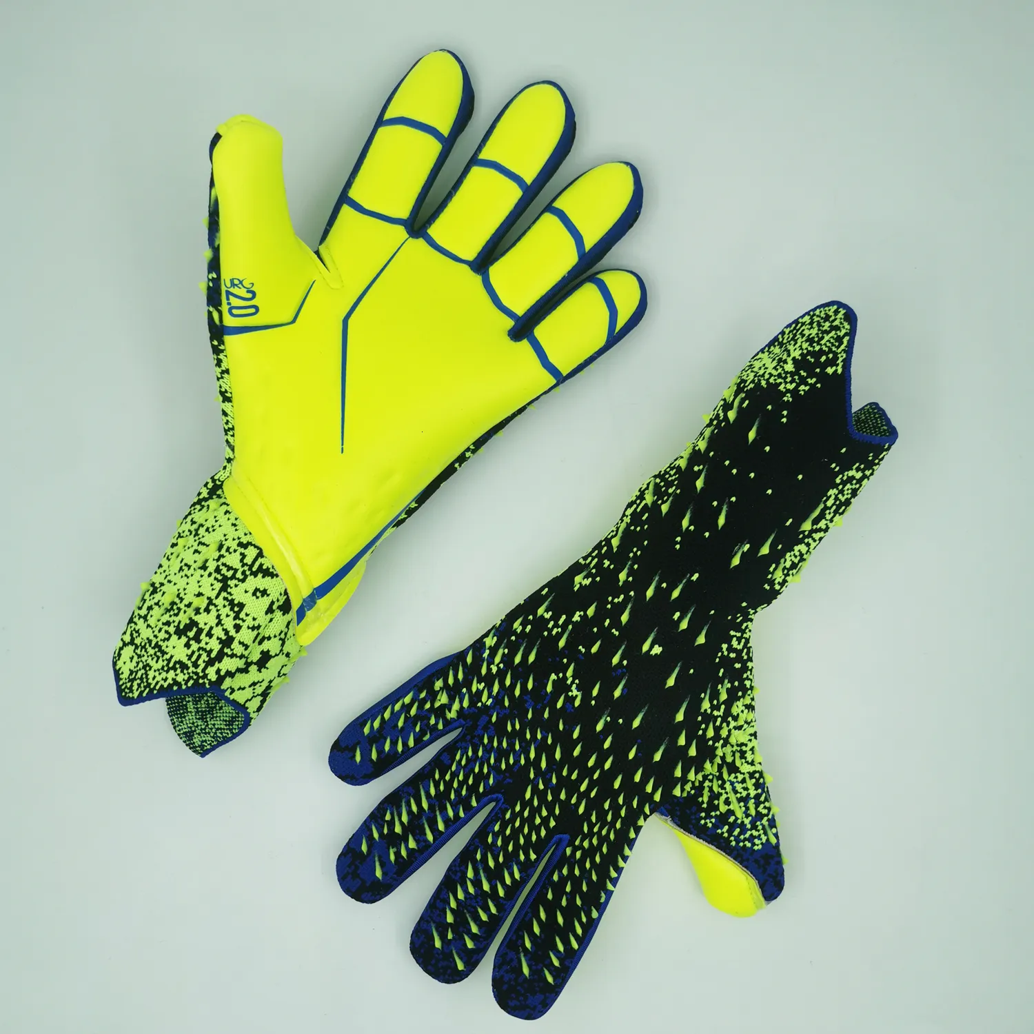 Guantes De Portero Guante Futbol Adulto Fire Sports GUANTE PORTERO AZUL