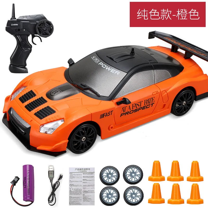 RC Drift Car, 2.4G Controle Remoto 500mAh Brinquedo de Carro de