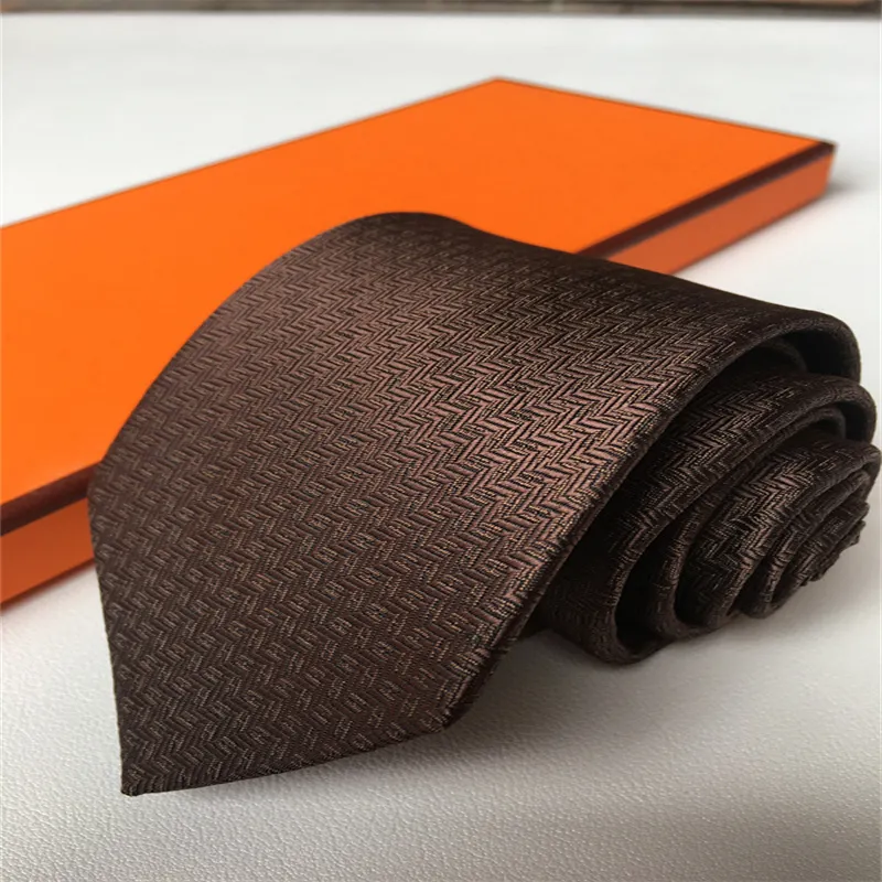 2023 brand Men Ties 100% Silk Jacquard Classic Woven Handmade fashion Necktie for Men Wedding Casual and Business Neck Tie with box