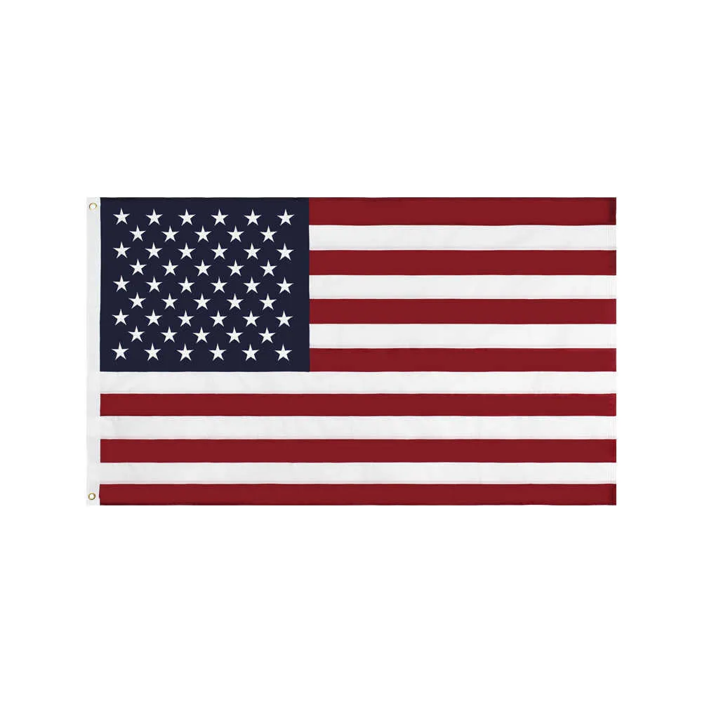 D￩coration de jardin Outdoor 90 * 150cm American brodered Flag Star Banner Banner Int￩rieur D￩coration int￩rieure 59 * 35,4 pouces Flag n ﾰ 4