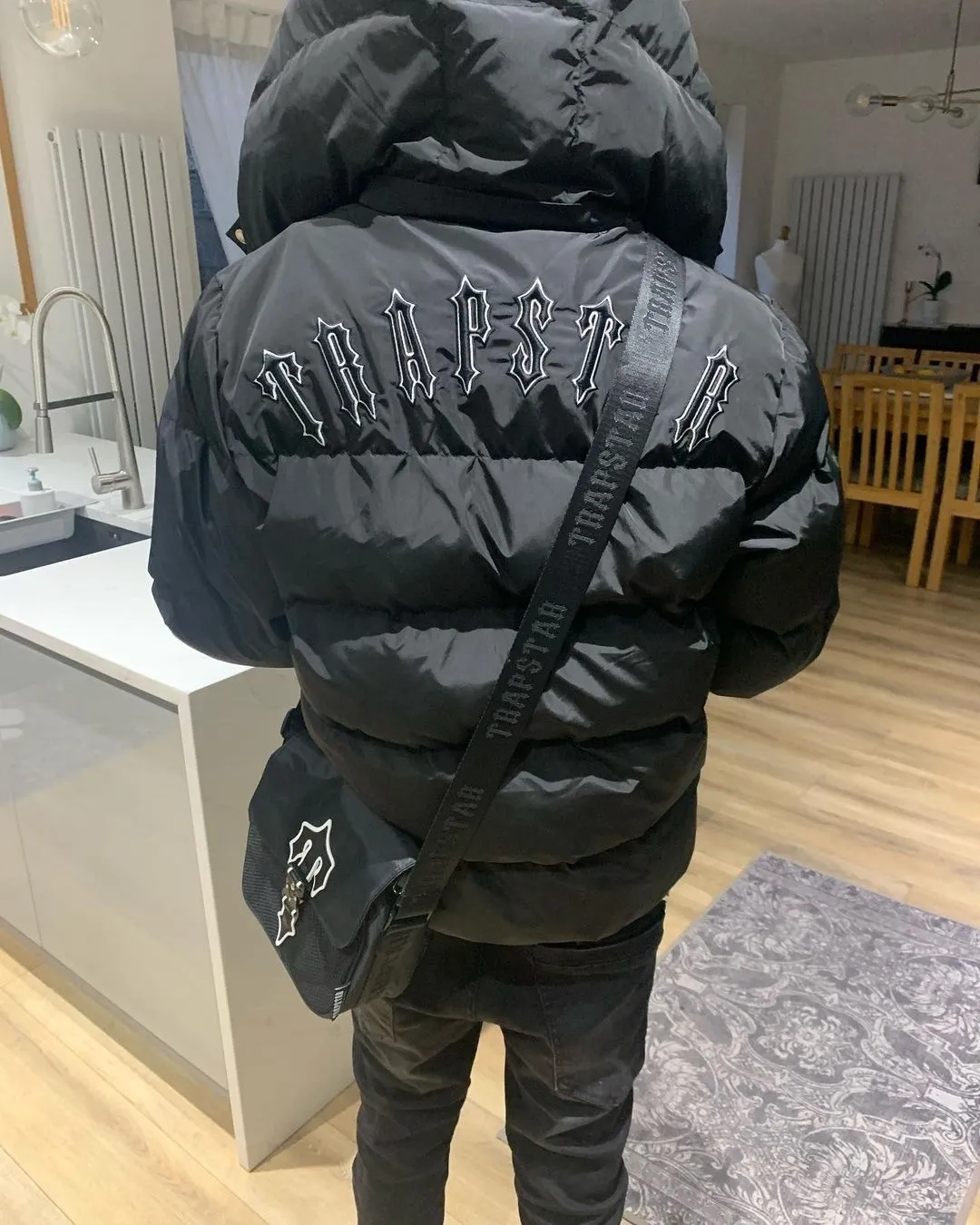 Designer Trapstars Puffer Jacket London Style Streetwear For Designer Trapstars Puffer Jacket London Style Streetwear For