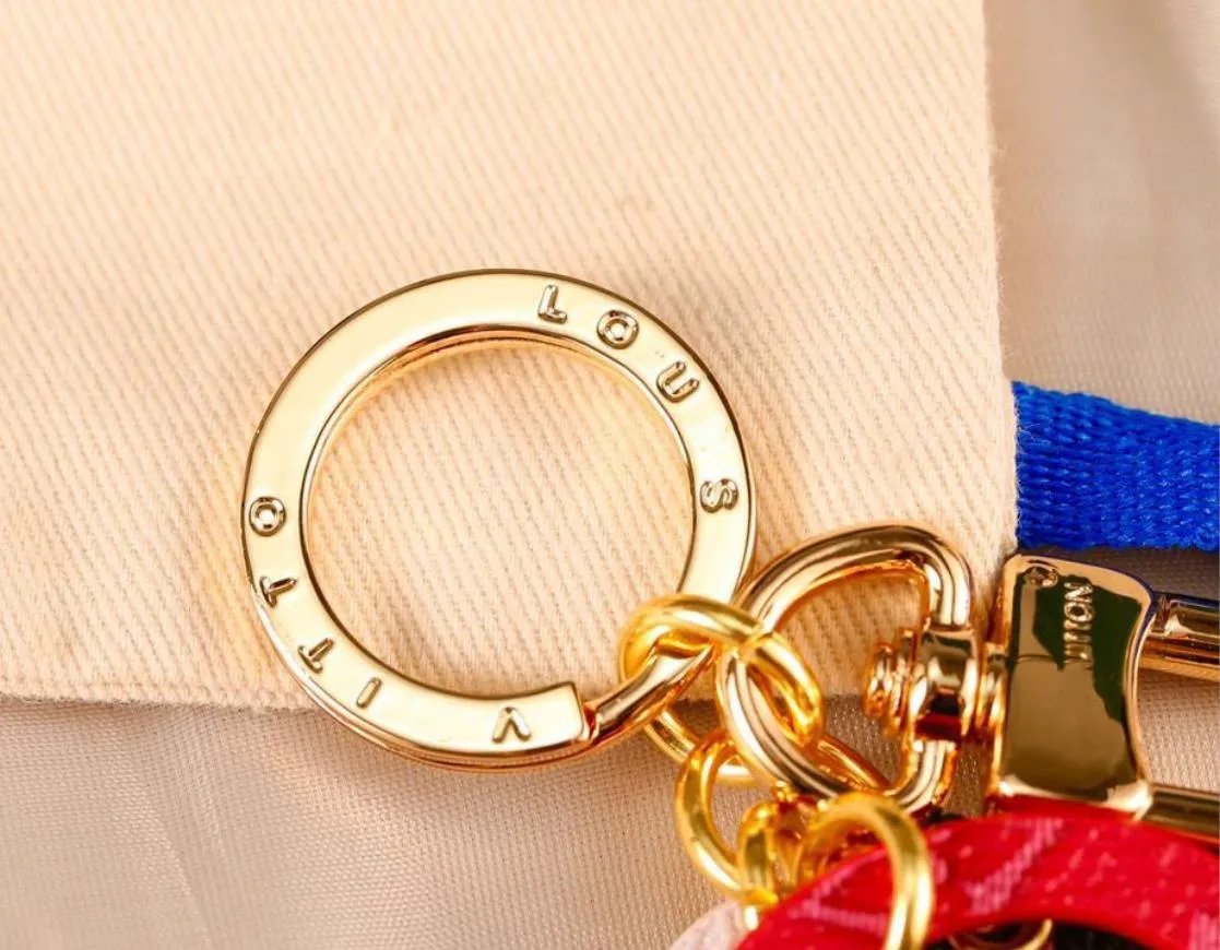 Europa en de Verenigde Staten Nieuwe Men and Women's Red Chain Key Chain geschikt voor ieders luxe sleutelhanger