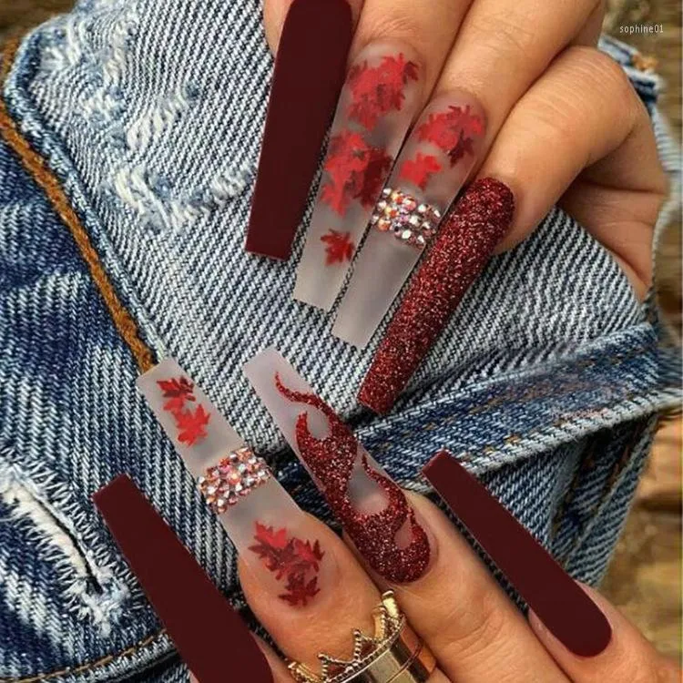 High Quality Rhinestone Nails Set High Quality Rhinestone Nails Set