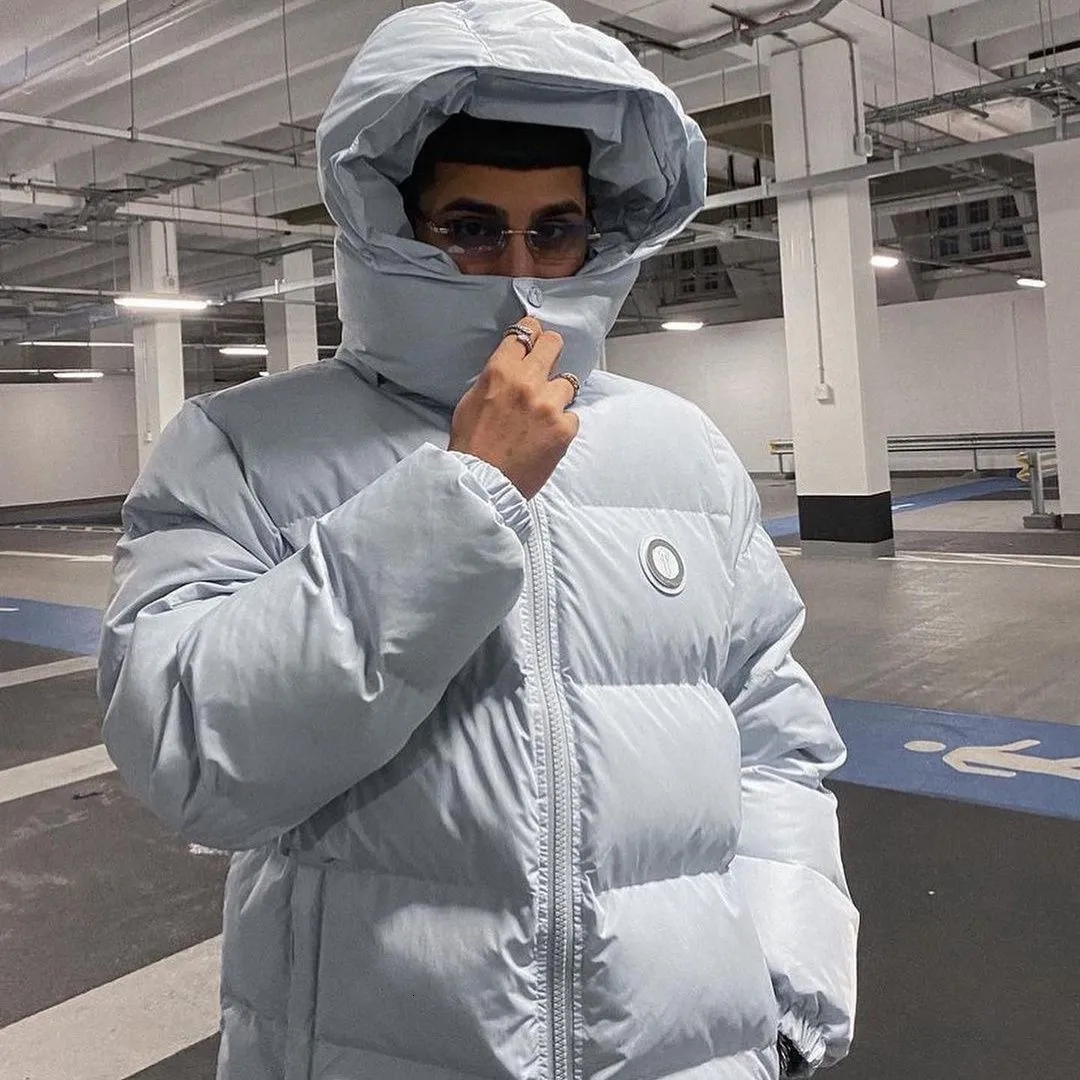 Designer Trapstars Windbreaker Hooded Hooded Black Puffer Designer Trapstars Windbreaker Hooded Hooded Black Puffer