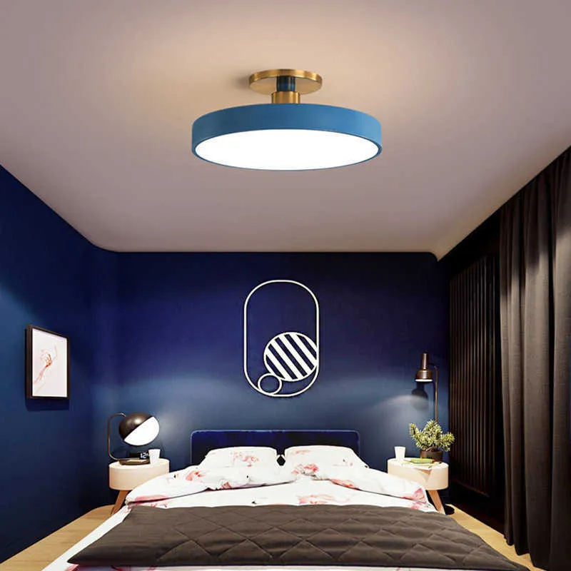 مصابيح السقف LED Nordic LED مصابيح المطبخ غرفة نوم إبداعية لدراسة غرفة المعيشة دراسة الثريا الإضاءة شرفة الإضاءة 0209