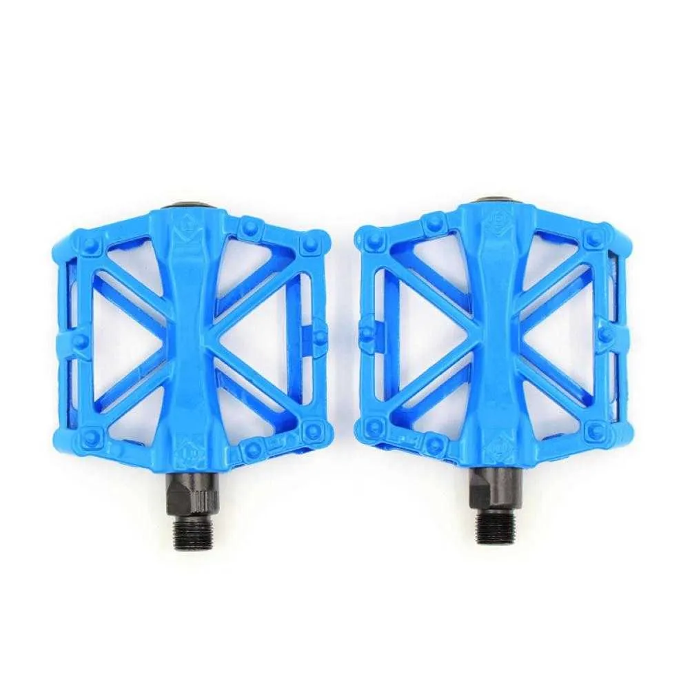 Bike Pedals MTB Mountain Bicycle Cycling Aluminum Alloy Ultra-light Anti-skid Pedals for Bicycle Accessories Replacement Parts 0208
