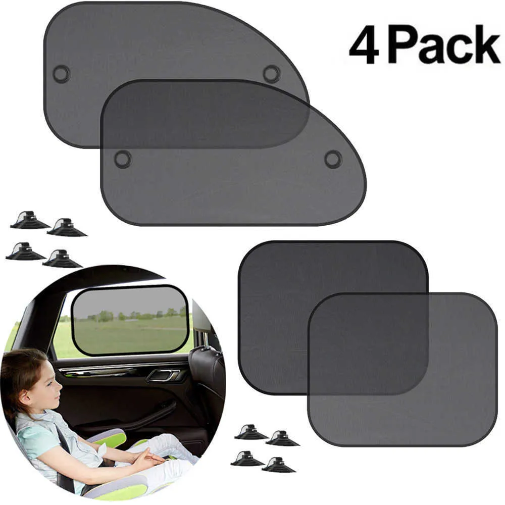 Новый 4PCS CAR Window Window Sunshade Cover Block для детской машины боковой оттенок оттенок от тени солнце