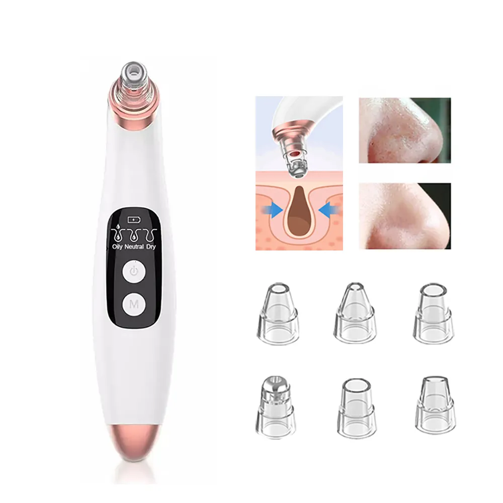 Home Beauty Instrument Blackhead Repose Vas Pore Pore Nettoyer Face en profondeur Nez T Zone Acné Removant Pimple Nettoyage Skin Care Beauty Tools 230208