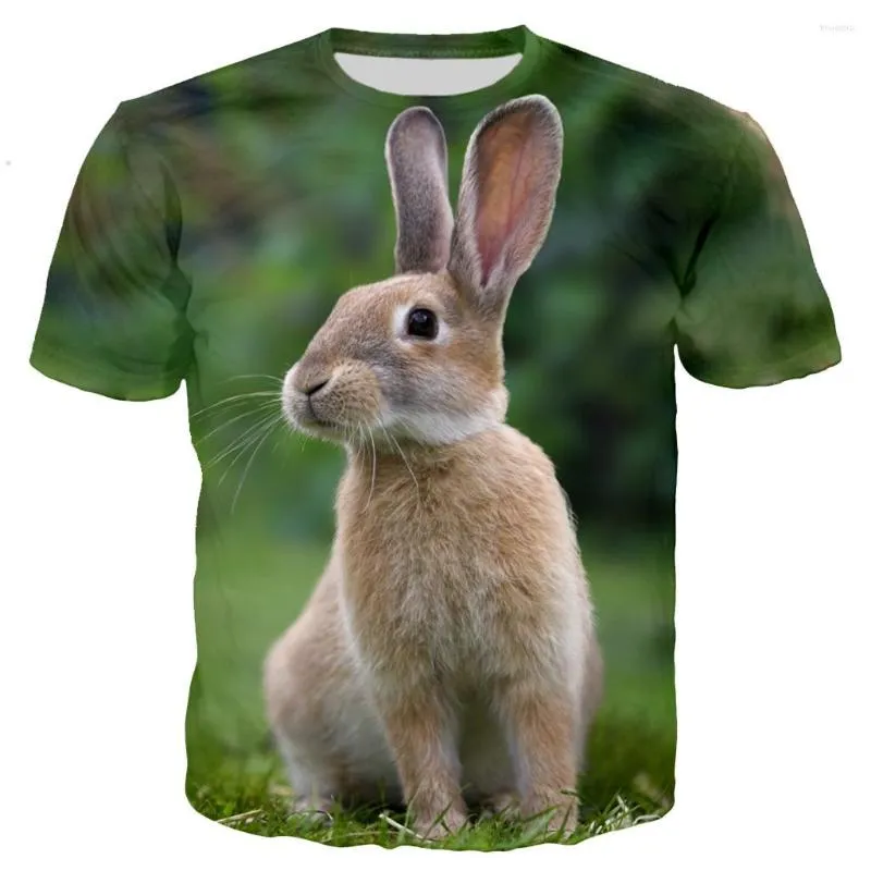 Camisetas para hombre S Hunting Crazy Hare, camisetas a la moda con estampado 3D, camisetas de estilo informal, camisetas de calle