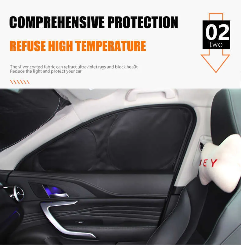 Side Window Privacy Trim Sunshade For Tesla Model 3 S X Y 2022 2021 Car Front Rear Windshield Sun Shade Decorative Accessories