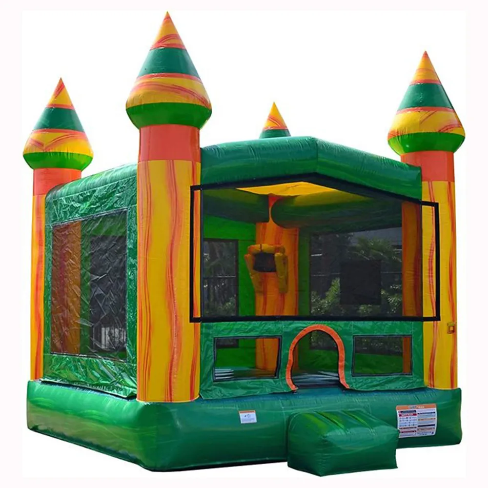 Commercial Grade Inflatable Bouncy Castle 10Ft full pvc Moonwalk Jumping House Bouncer For Adults And Kids Outdoor with blower free ship