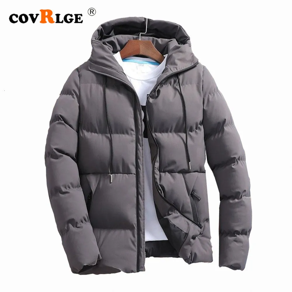 Hommes Vestes Veste D'hiver Hommes Parkas Épaissir Manteau Chaud Hommes Col Montant Couleur Unie Parka Femmes Mode Streetwear MWM152 230208