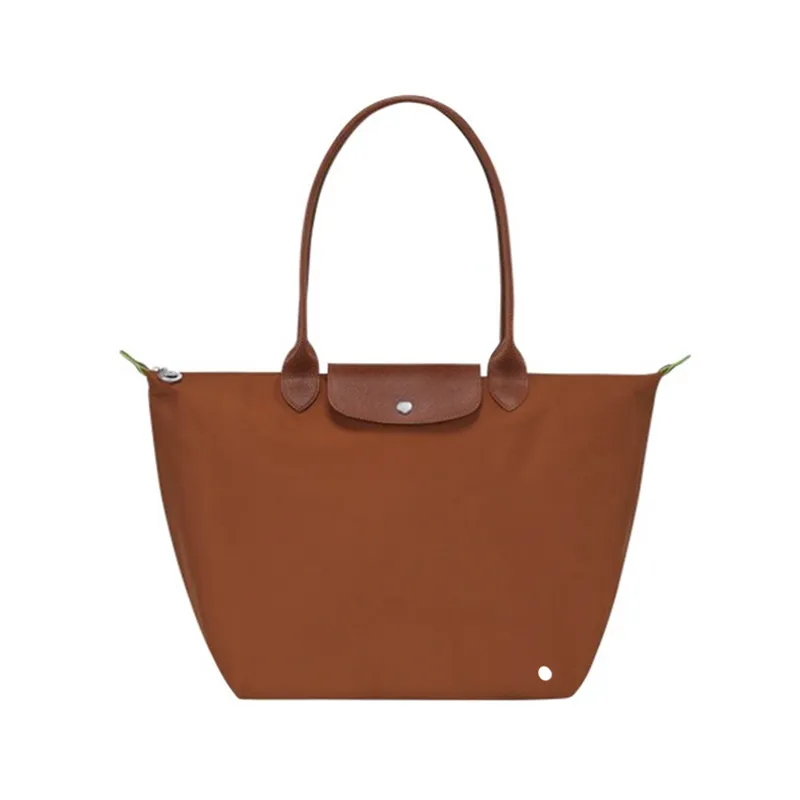 Longchammp Tote Designer Bag French Nylon Longchamp Shopping Lång handtag axelmästare Fällbara strandhandväskor 807