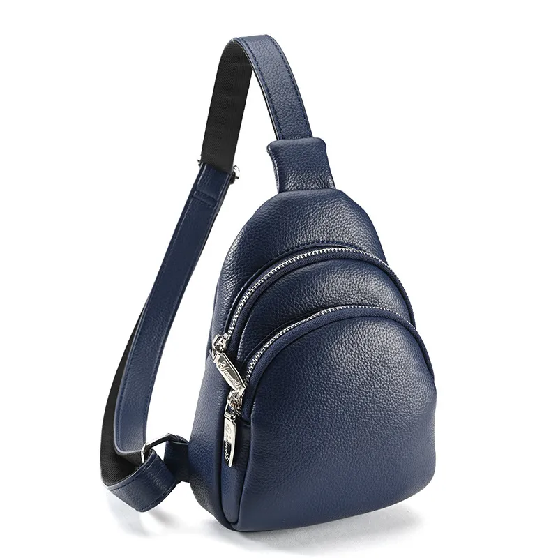 Modische Damentasche, Freizeit-Brusttasche, einfache, solide Outdoor-Umhängetasche