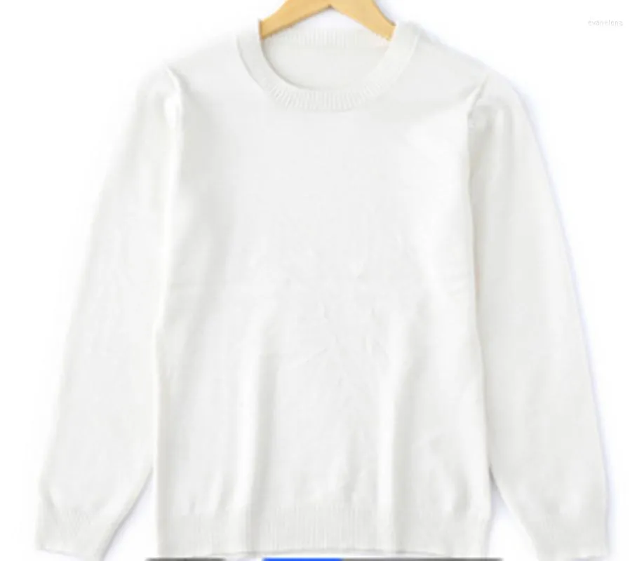 Swetery damskie 2023 Knit Sweter Solidne ubranie Slim Fit Pullover Cotton Jersey Jersey Fashion