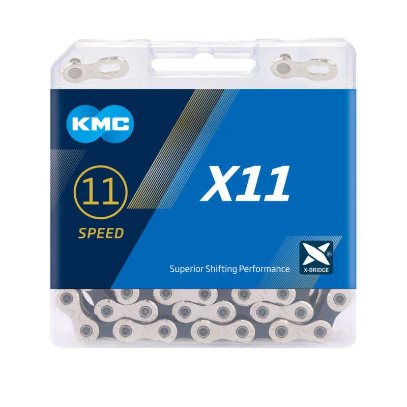 S KMC 11V Road Bike 11 دراجة X9 X10 X11 118L متوافقة مع سلسلة السرعة 11 Shimano مع Links Lock 0210