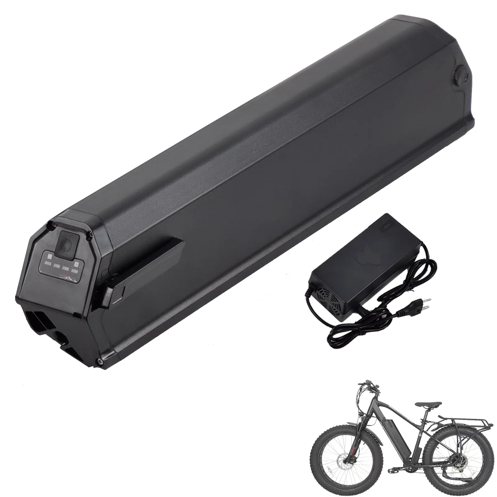 Batterie de vélo électrique 48V 17,5 Ah 840Wh en stock dans l'UE, aux États-Unis, au Canada, pour batterie de vélo électrique NCM Moscou +, Milan +, Miami, Venise, livraison en 2 à 7 jours