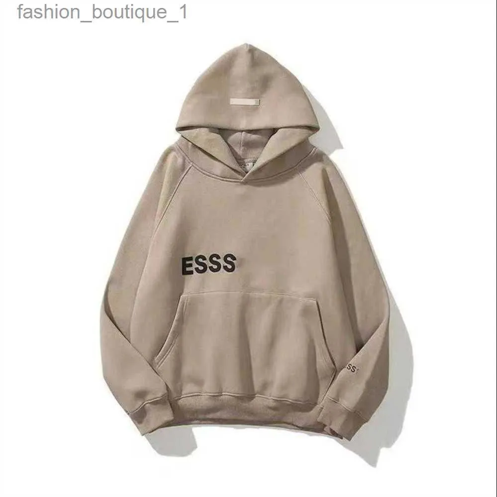 Tasarımcı Erkek Hoodies Sweatshirts Sold Color Street Sweater Yüksek Gevşek Moda Erkekler Track Sweat Su Su Paltolar Günlük9klje