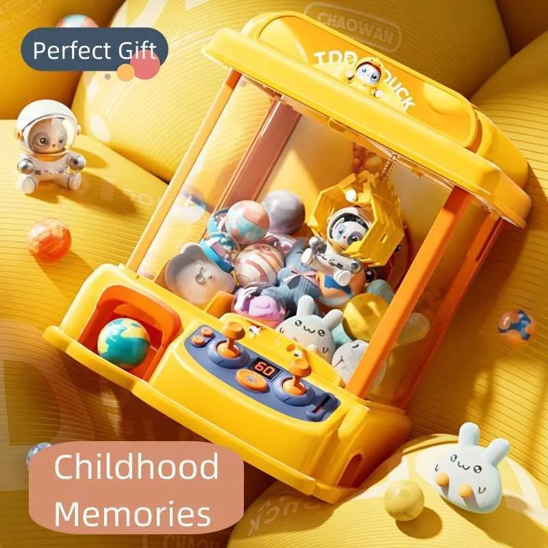 DIY Mini Claw Machine Toy For Kids Coin Operated Doll Play Game With Music  And Cobi Blocks Perfect New Year Gift J230210 From Wangcai03, $59.15
