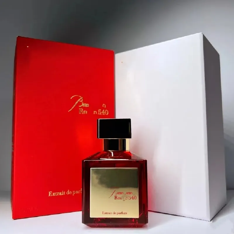 Baccarat Red 540 Ekstrakt perfum 70 ml Zestaw zapachowy zamknięty w sprayu bezpłatny statek