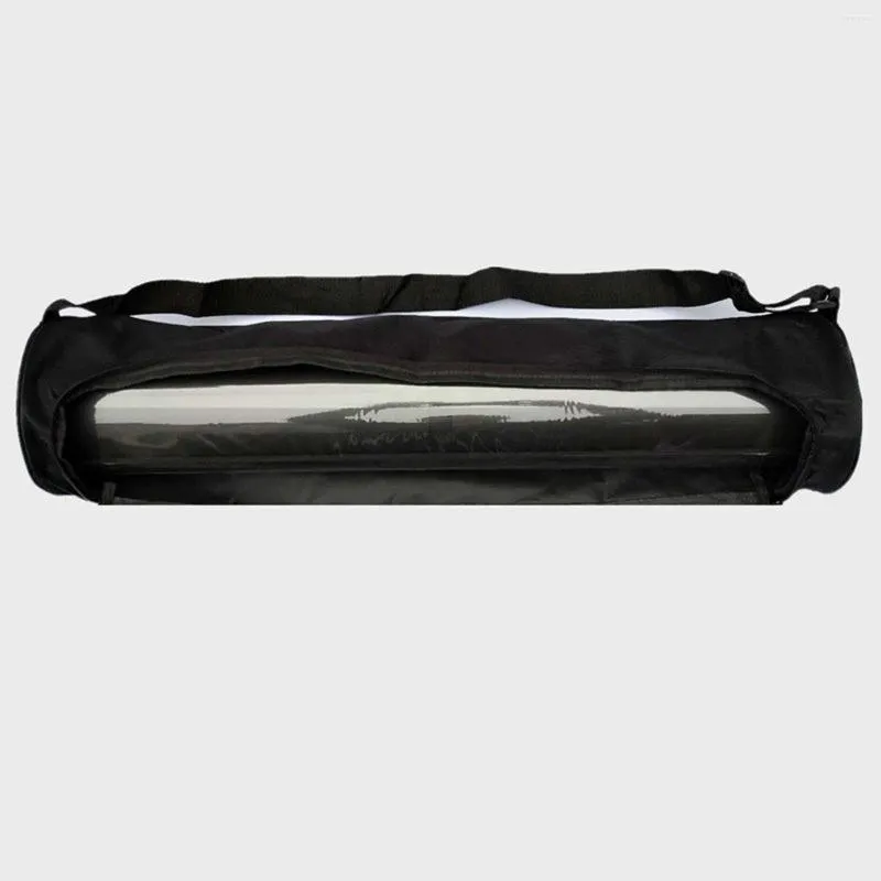 Сумки для сумок для коврика йоги с регулируемым ремешком спортивного спортзала складываемого
