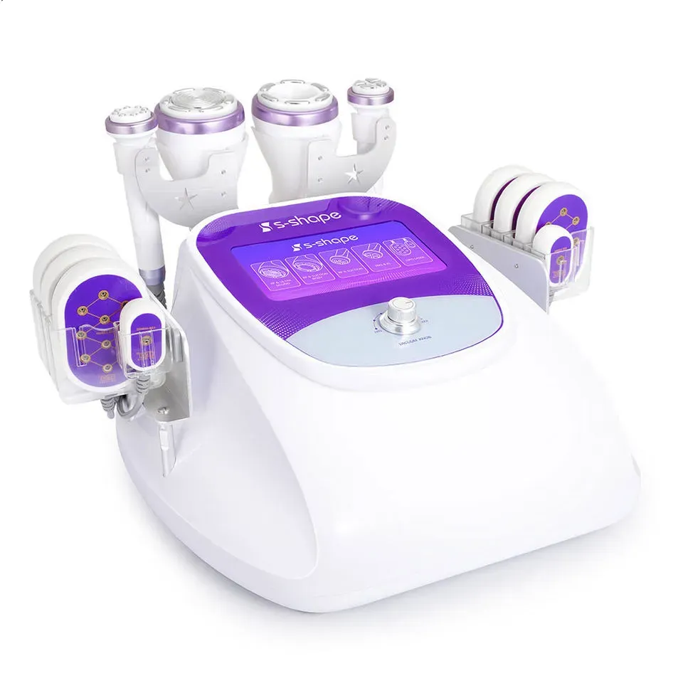 30K Ultrasonic 6 In 1 S Ellipsoid Shape Machine For Cellulite Reduction ...