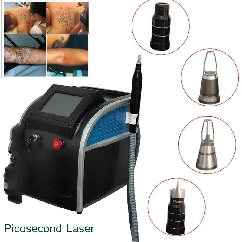 Equipamento de beleza a laser q interruptor nd yag laser beleza pigmentos de pigmentos de beleza 1064nm 532nm 1320nm Remova a máquina de descasque de carbono a laser tatoo