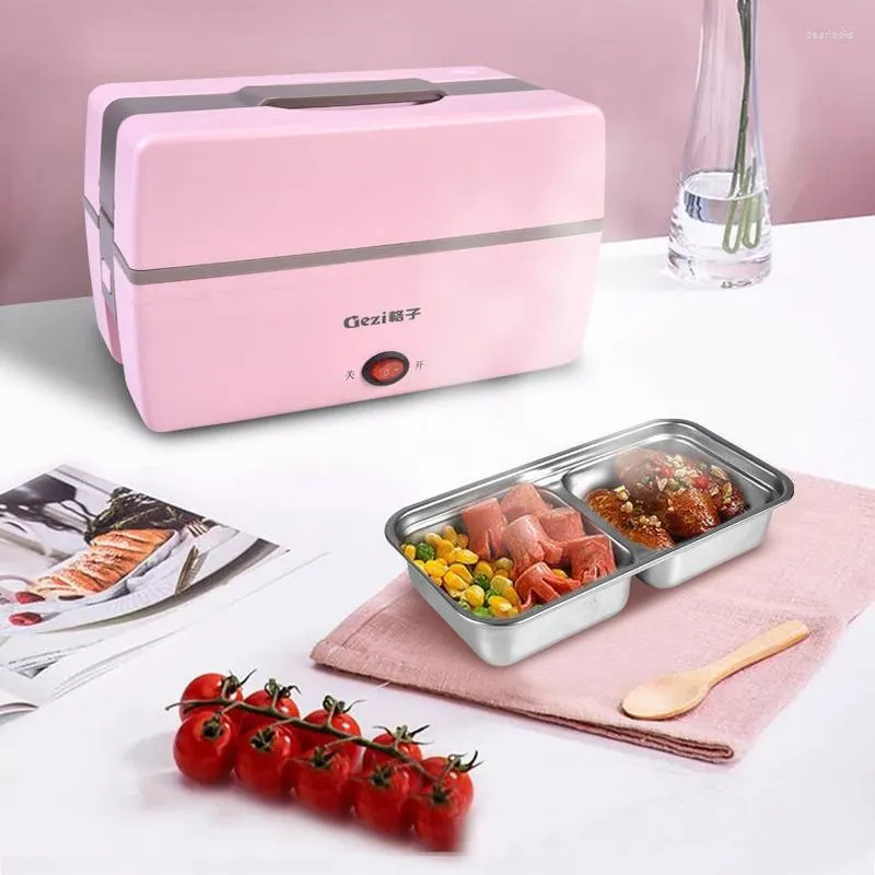 Dijksiesets Lunchbox voor kinderen School Kinderen Warmer Soup Bowl -verwarming Microwave Accessoires Bento Container Eco -vriendelijk