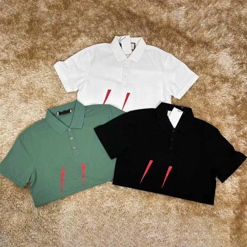 Men Polos Designer Mens T Shirts Homme Summer High Street Elements Op EE M-3XL 6Colors G4CR
