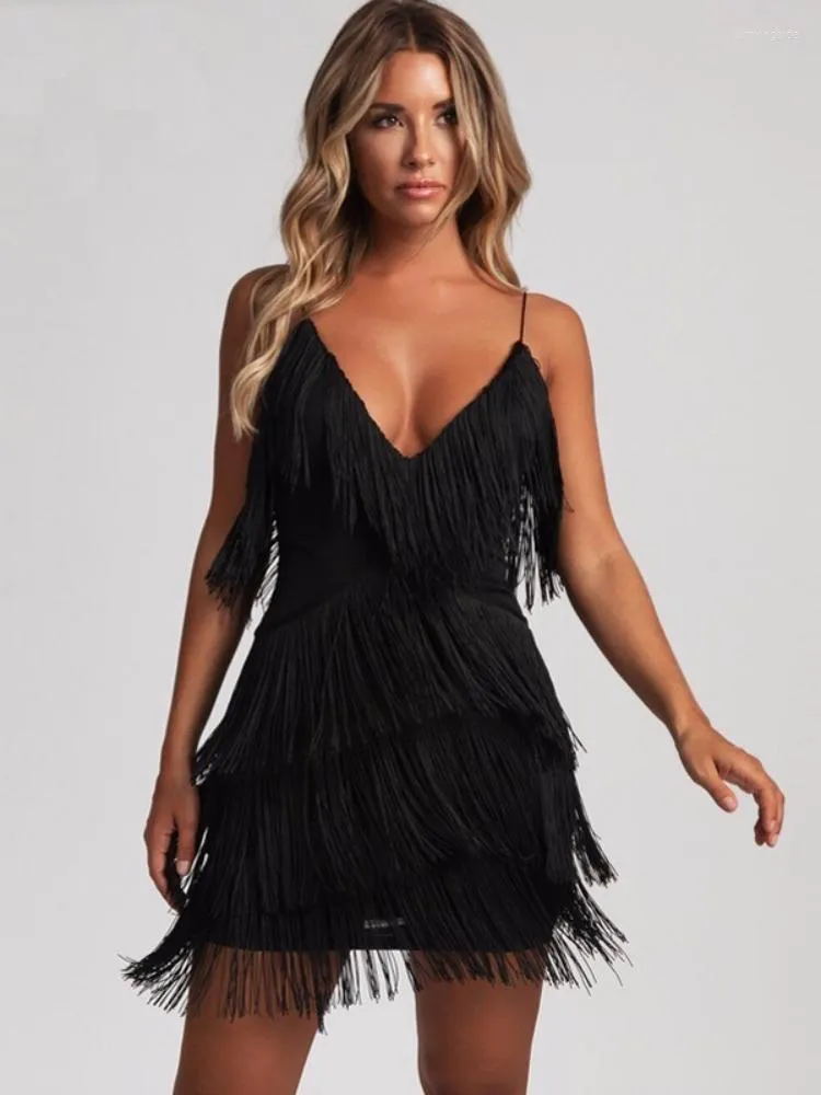white christmas dresses Attersee The Fringe Dress main image 0