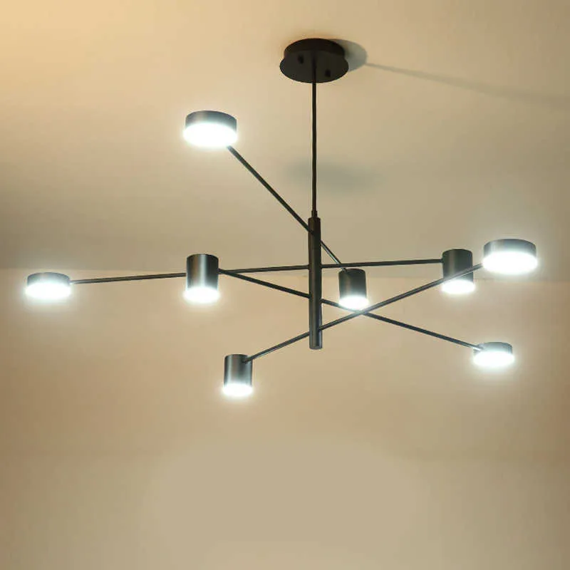 Luci Lampadario moderno a soffitto a led in metallo nero oro per soggiorno camera da letto lampada a sospensione decorazioni per la casa design illuminazione lustri apparecchi 0209