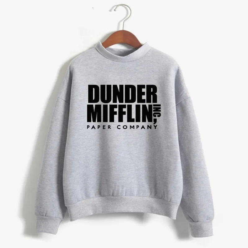 Sweats à capuche pour femmes Sweatshirts Tops The Office Tv Sweat à capuche Hommes Femmes Dunder Mifflin Inc Paper Company Wernham Hogg Série TV Michael Scott Space Sweatshirt 230209