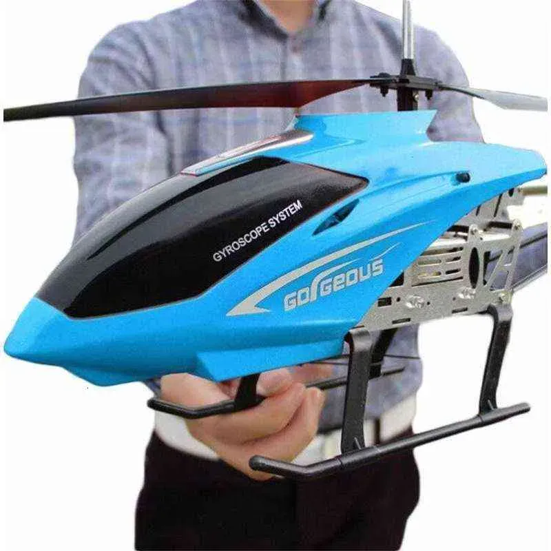 2023 3,5 ч. Большой вертолет 80 см. Профессиональный пульт дистанционного управления антиболочным моделью больших беспилотников сплав сплав самолетов RC Электрические игрушки для мальчика