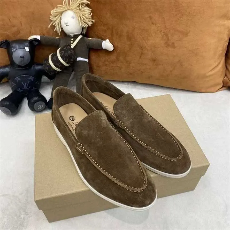 Chaussures Loropiana de styliste pour femmes et hommes, talons plats LOFO, nouveau printemps et été54JE