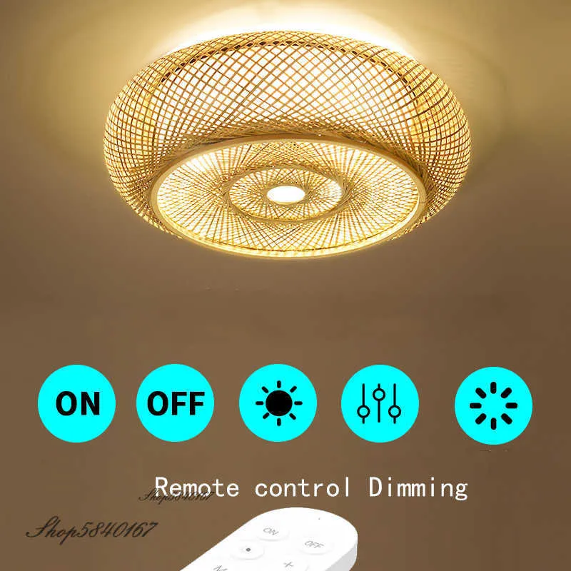 Retro Bambus Lichter Chinesischen Stil Hängende Deckenleuchte für Esszimmer Wohnzimmer Restaurant Dekoration Loft Hanglamp 0209