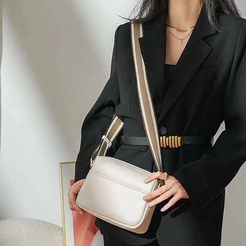 Stoffen crossbody tas outlet