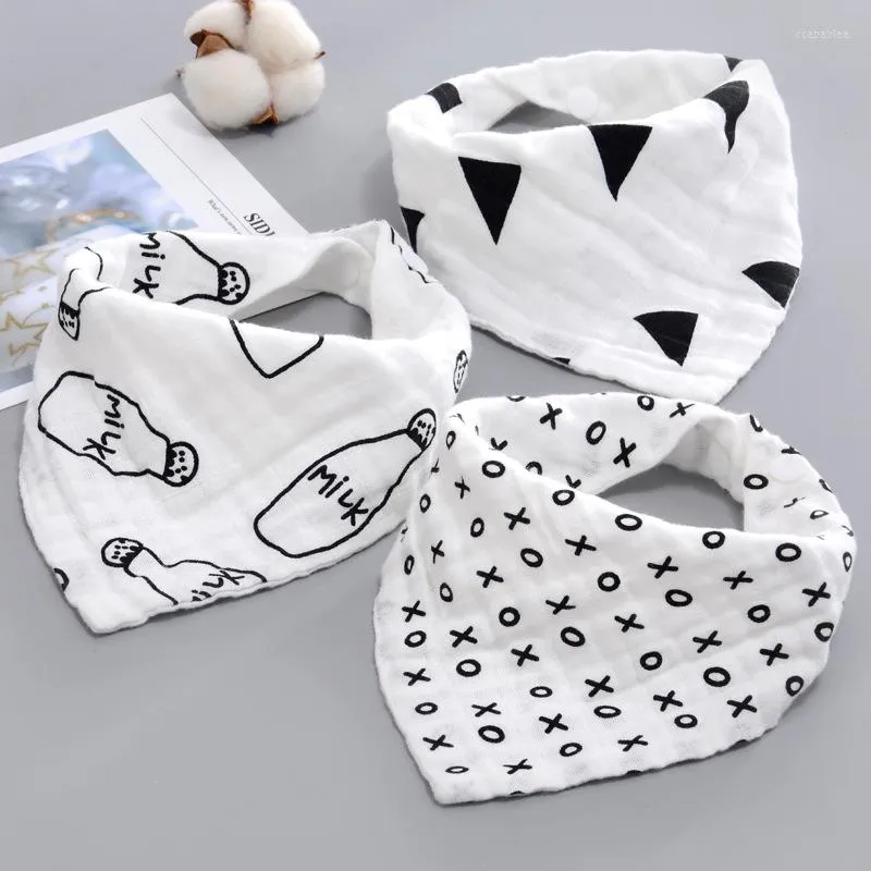 Abbigliamento per cani Bandana in cotone Sciarpa Estate Pet Cani di piccola taglia Gatti Bavaglini Accessori Bandane per