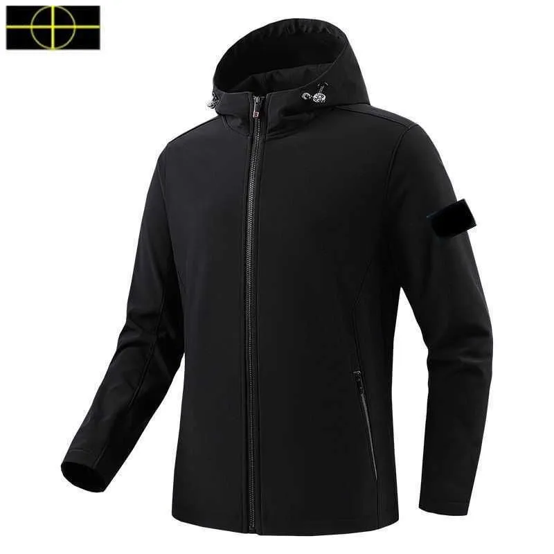 plus size jas hot Mannen steen Jassen eiland Windjack Herfst Lange Mouw Casual Sport Merk Rits Outdoor is land Waterdichte Jas Mannelijke Kleding Jassen