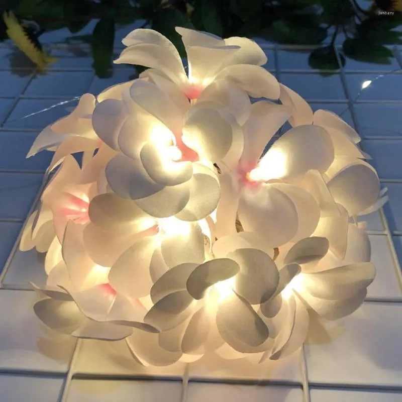 Strängar 1.65/3M Holiday Floral LED -stränglampor 10 lysdioder med Battery Kids Room Flower/Chilet Decor. Evenemangsfestår leveranser