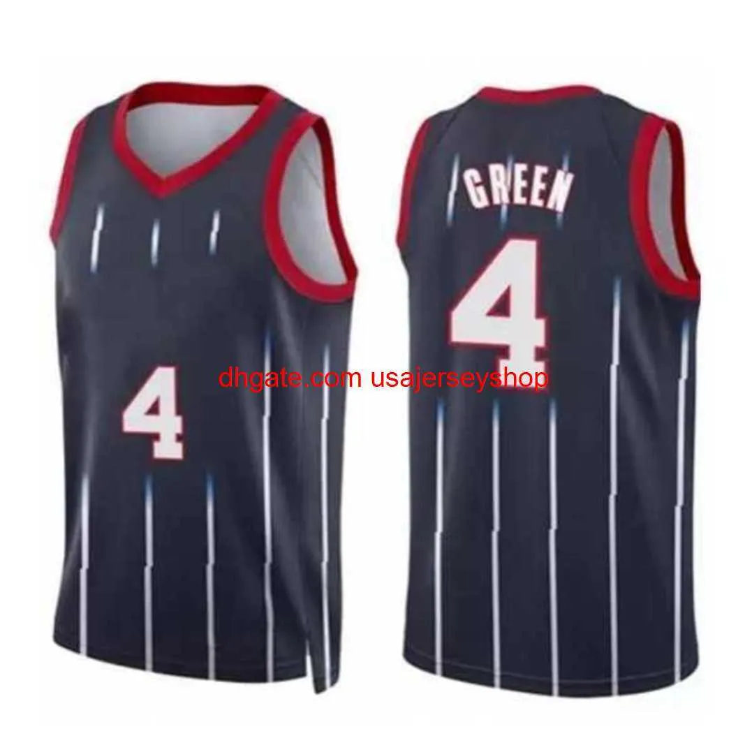 4 Jalen Green Basketball Jerseys Jabari Smith Jr Jersey 22 23 City Jersey