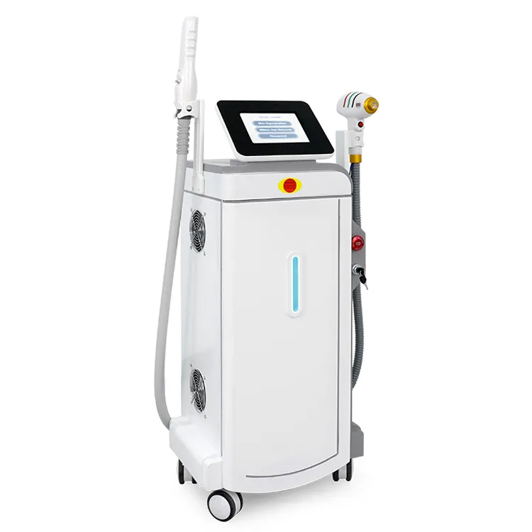 3 In 1 Ipl Laser Hair Removal Machine 808nm 1064nm High Power 1800w Ladies Vagina Hair Removal Machine