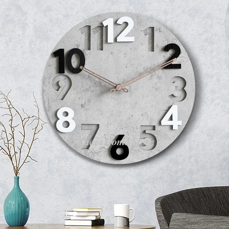 Zegary ścienne wystrój domu kreatywne liczby igła wycisz zegar do salonu sypialnia biuro kuchenne zegarki dekoracyjne salon