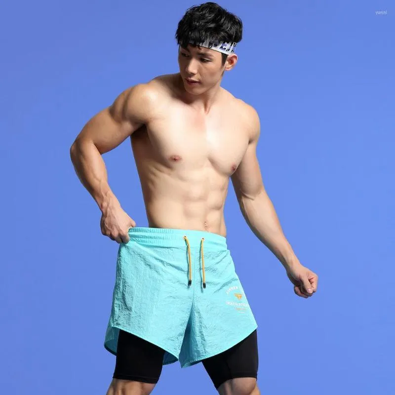 Shorts pour hommes TAUWELL hommes décontracté été petites fentes SPORT 2 en 1