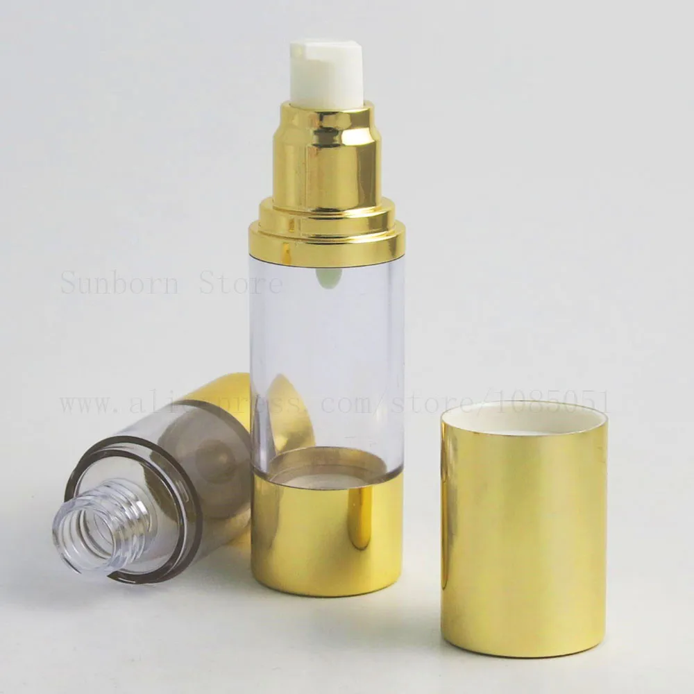 300 x packaging bottles Airless Pump Bottle Containers 30 ml/1 oz 50ml bottles