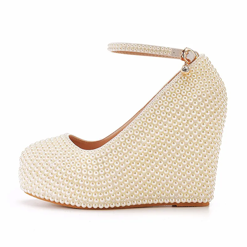 Wedge hot sale prom shoes