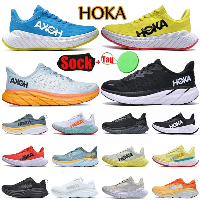 HOKA ONE ONE Bondi 8 Hoka Running Shoes Men Clifton 8 Carbon X 2
