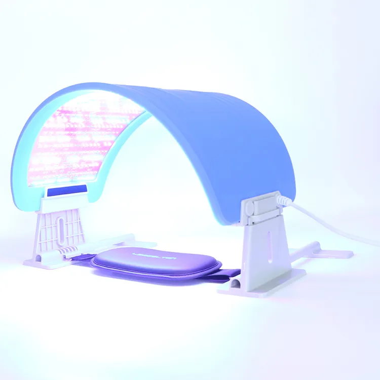 10 in 1 PDT Light Therapy 7 색상 요법 RF 피부 분석 기계 주름 제거 모발 치료 PDT 항 헤어 손실 기계