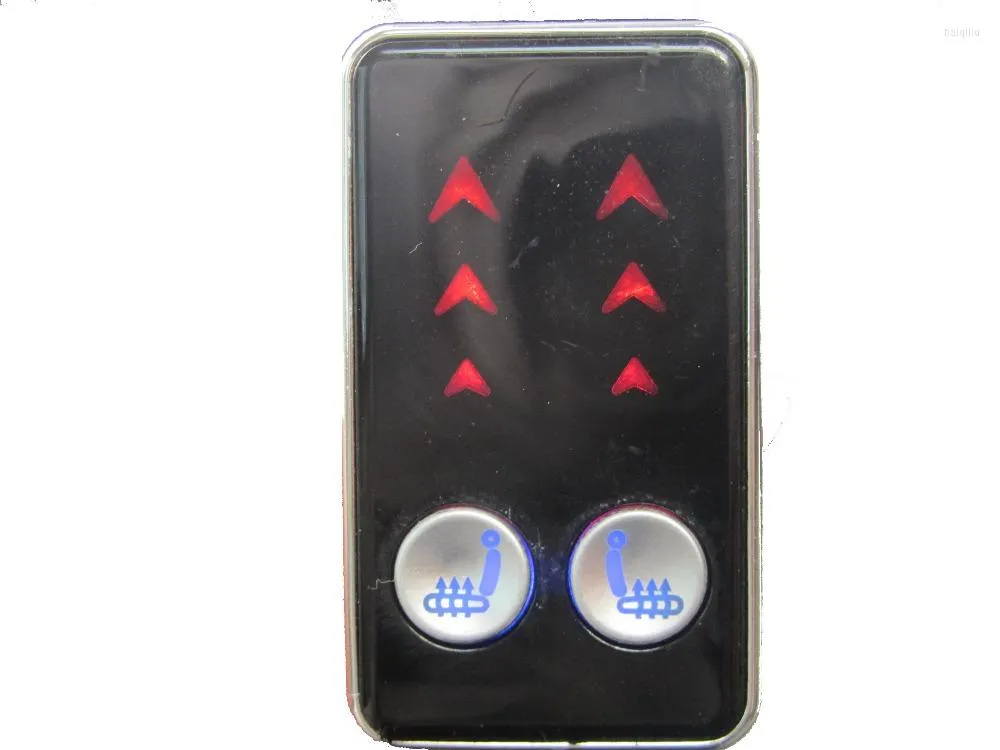 Siedziny samochodowe System ogrzewania Automobile podgrzewany ciepły zestaw podkładki Trzy etapowe przełączniki LED dla 2 zainstalowanych siedzeń