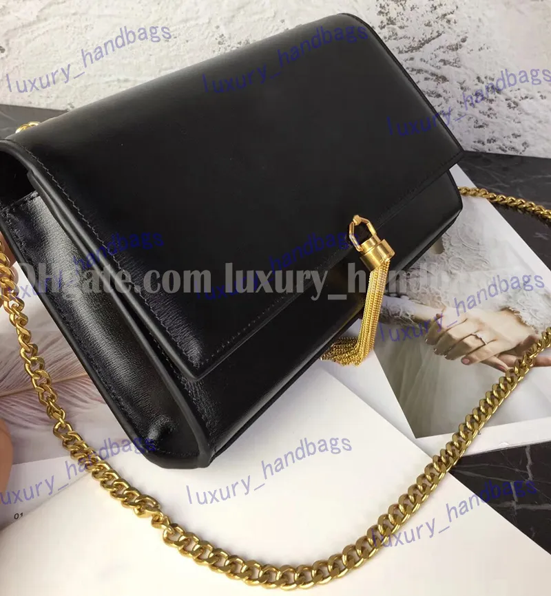 tasarımcı çantası yüksek kaliteli çanta kadın crossbody çanta Dana lüks çanta tasarımcı çantaları Metal zincir kilit kolye Omuz Çantaları Hakiki Deri askılı Çanta