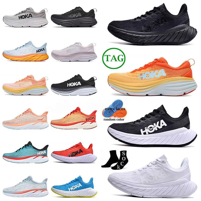 Hoka One Bondi 8 Carbon X2 Hoka Running Shoes Women In Multiple Colors ...